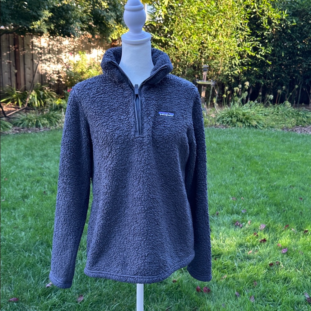 Patagonia Charcoal Blue Fleece Pullover